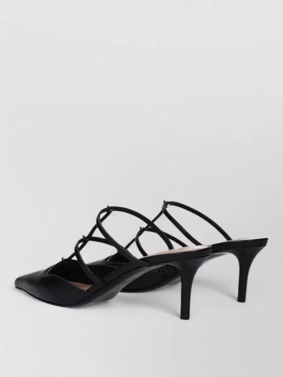 Valentino Garavani Leather Studded Sandals