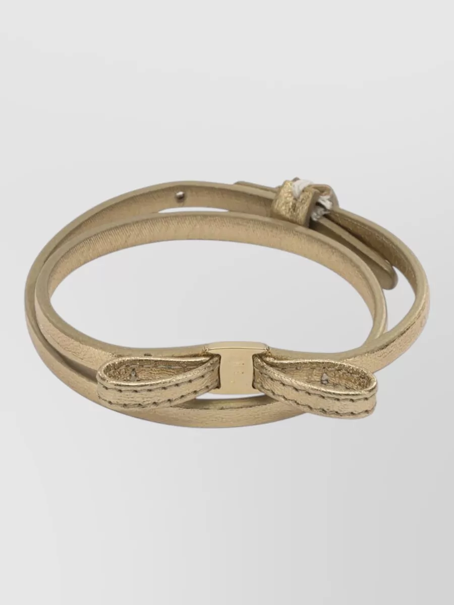Ferragamo Leather Bracelet