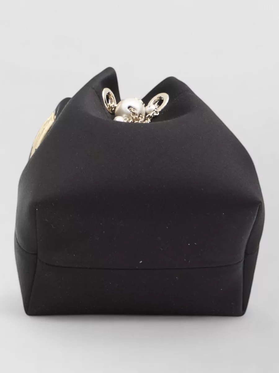 Jimmy Choo Bon Bon Satin Bucket Bag