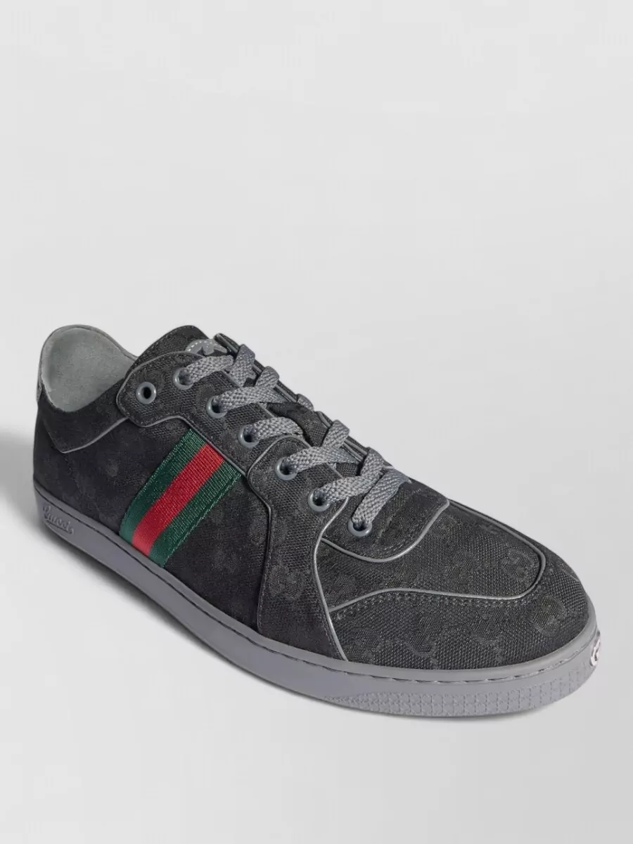 Gucci stretch fabric low-top sneakers