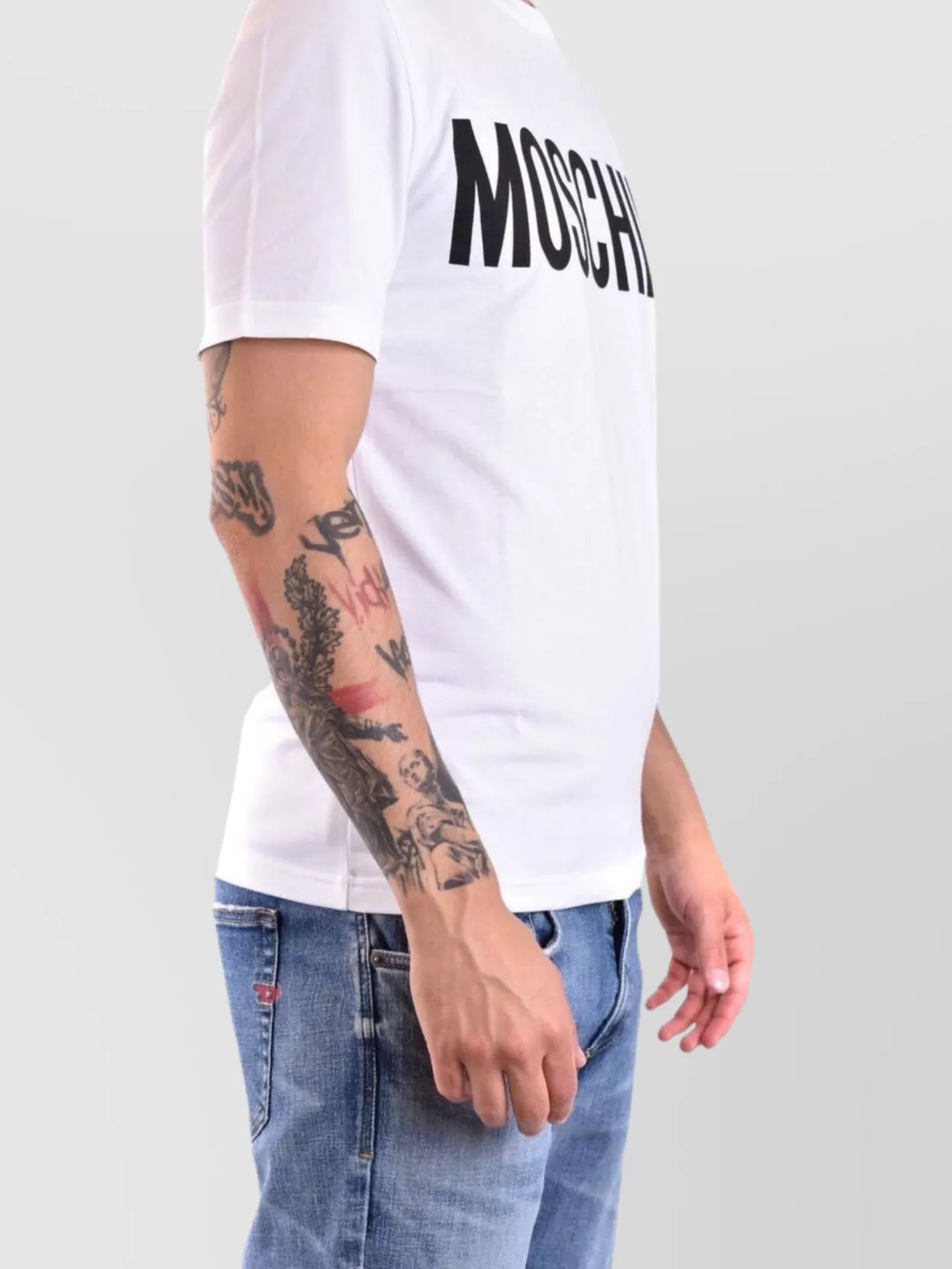 Moschino Crew Neck Short Sleeves T-Shirts