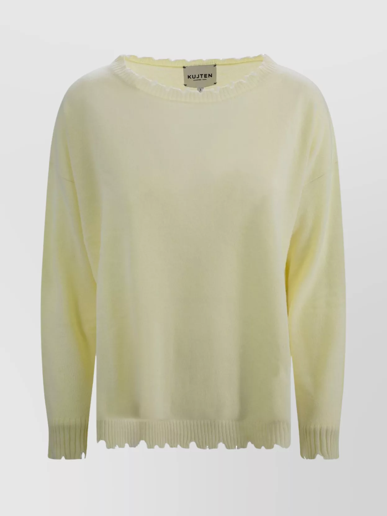 Shop Kujten Cashmere Sweater Round Neck Women