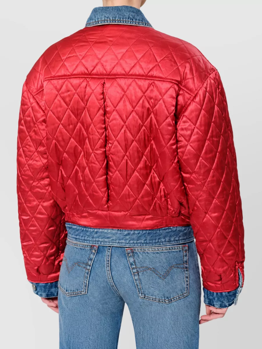 Isabel Marant Diamond-Quilted Cropped Jacket