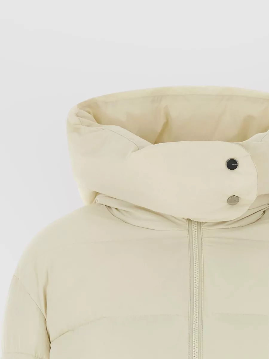 Pinko Down Quilted Hooded Parka Coat