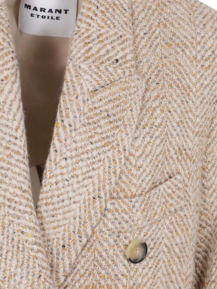 Isabel Marant Etoile Wool Double-Breasted Long Coat