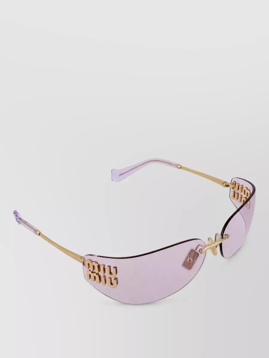 Miu Miu Metal Cat-Eye Sunglasses