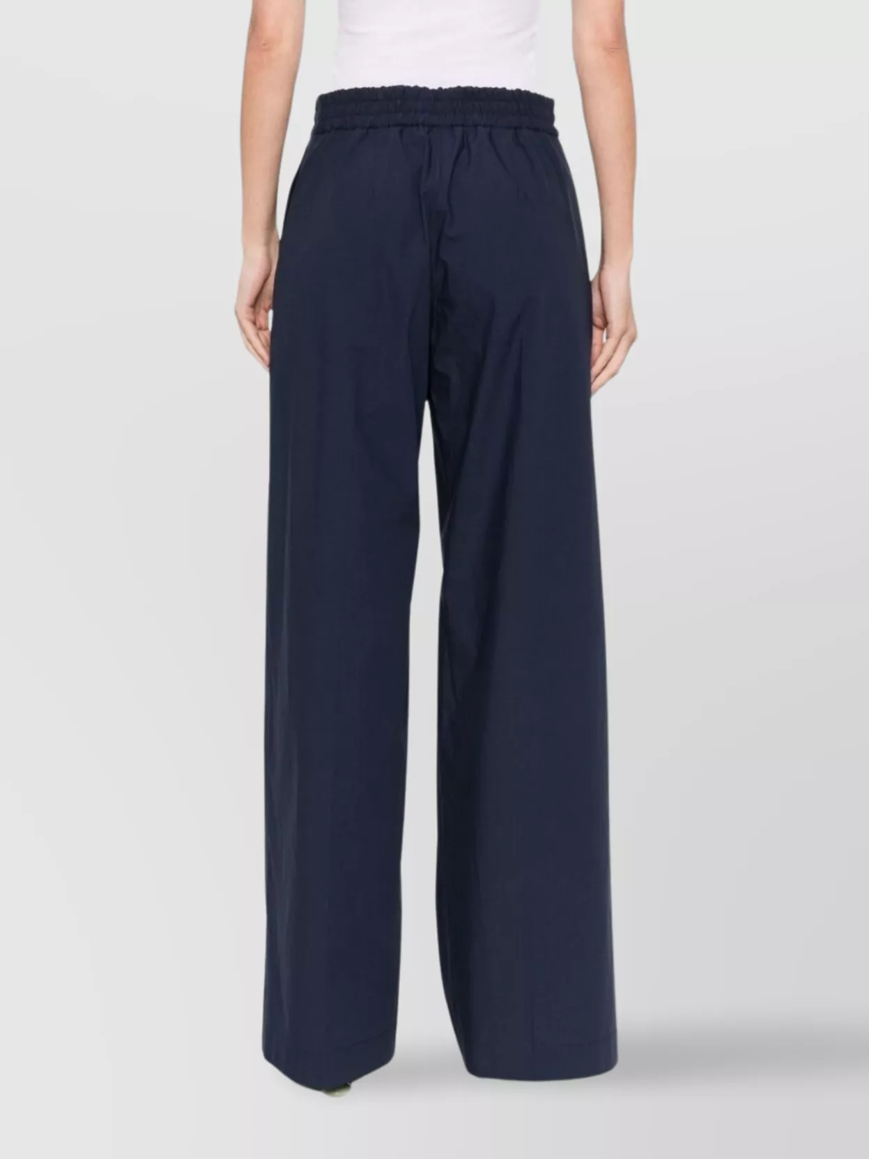 Parosh Cotton Wide-Leg Trousers