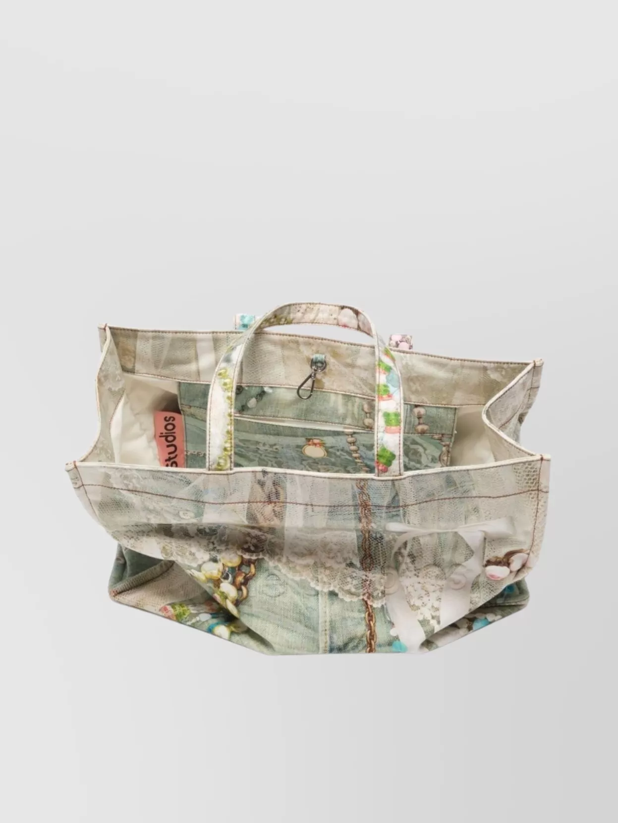 Acne Studios Printed Cotton Tote Bag