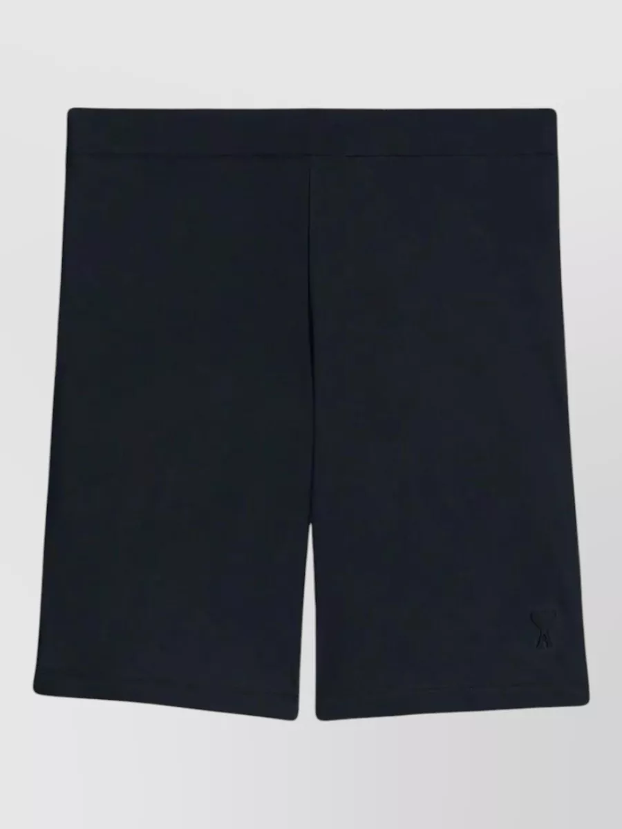 Ami Paris Cotton knee-length shorts