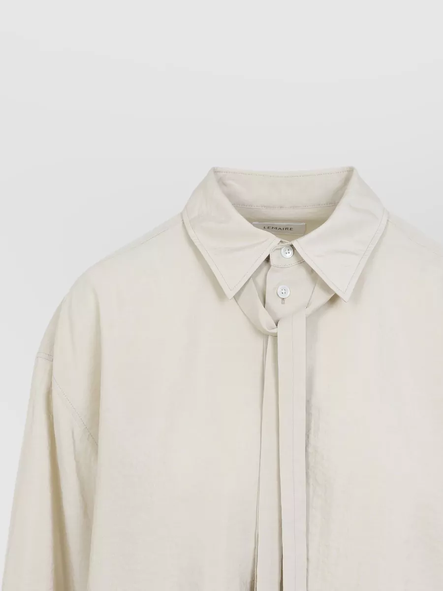 Lemaire Silk Long Shirt