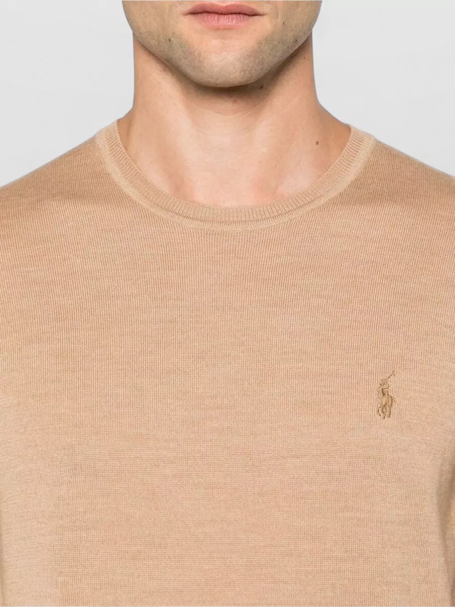 Ralph Lauren Crew Neck Logo Sweater Long Sleeves