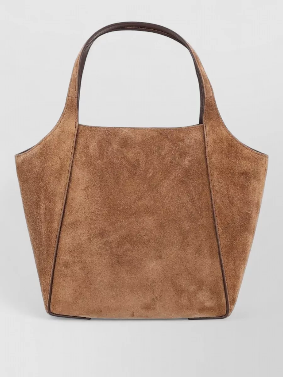 Brunello Cucinelli Small suede tote bag