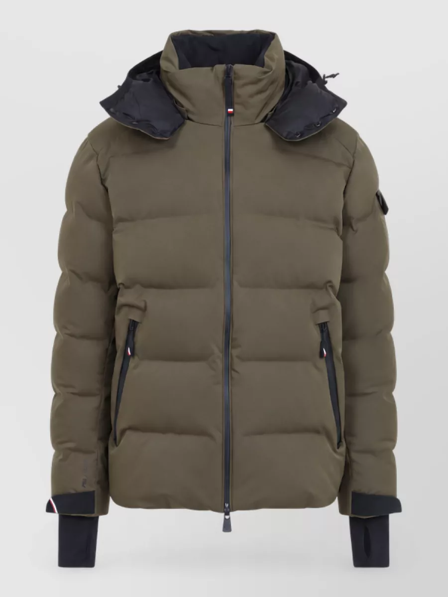 Moncler Grenoble Down quilted hooded puffer jacket