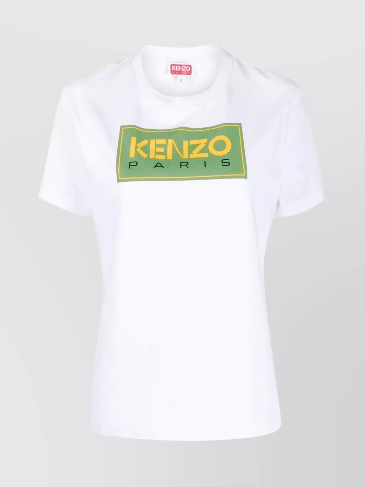Kenzo Parisian Crewneck T-Shirt With Short Sleeves