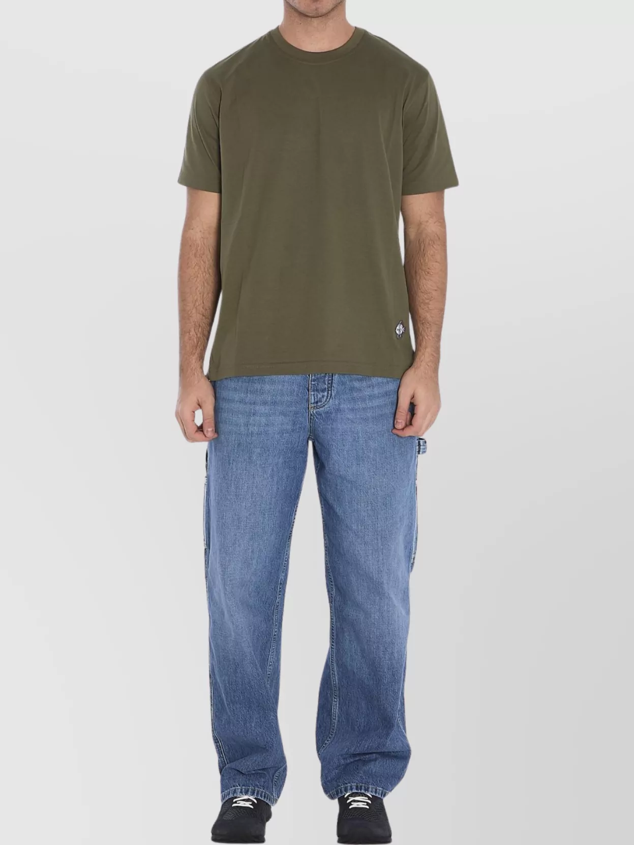 Bottega Veneta Crew neck plain t-shirt with short sleeves