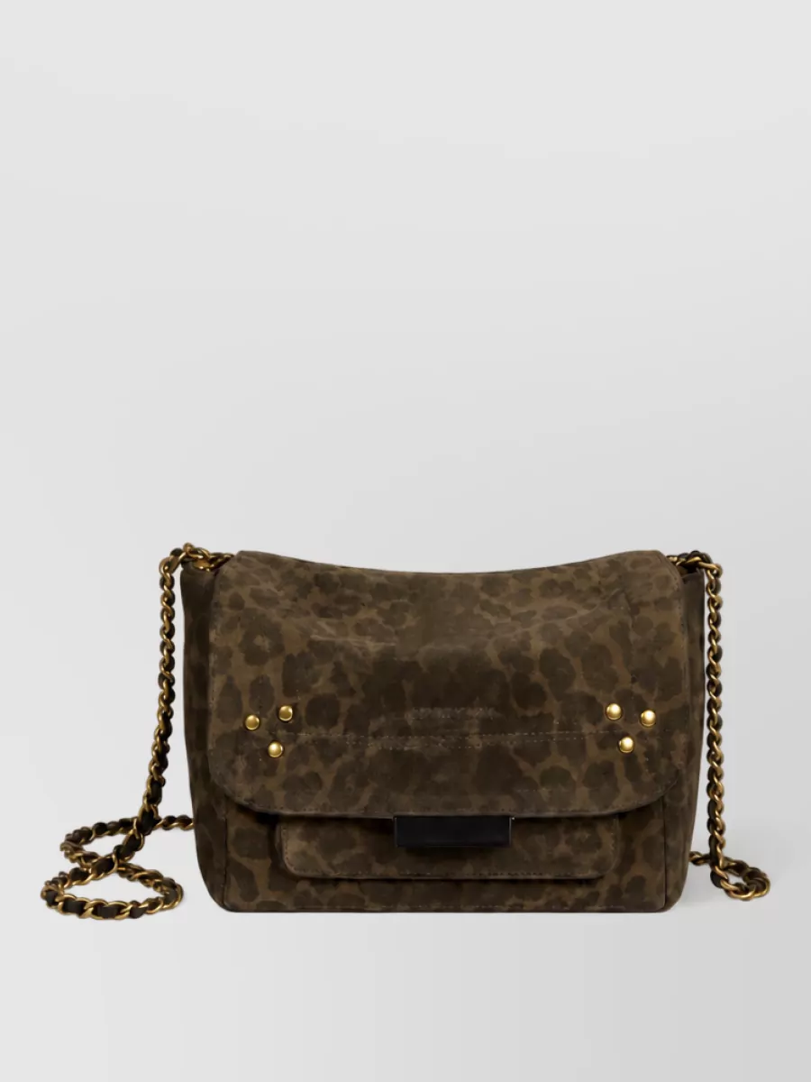 Jérôme Dreyfuss Leather Clutch Bag