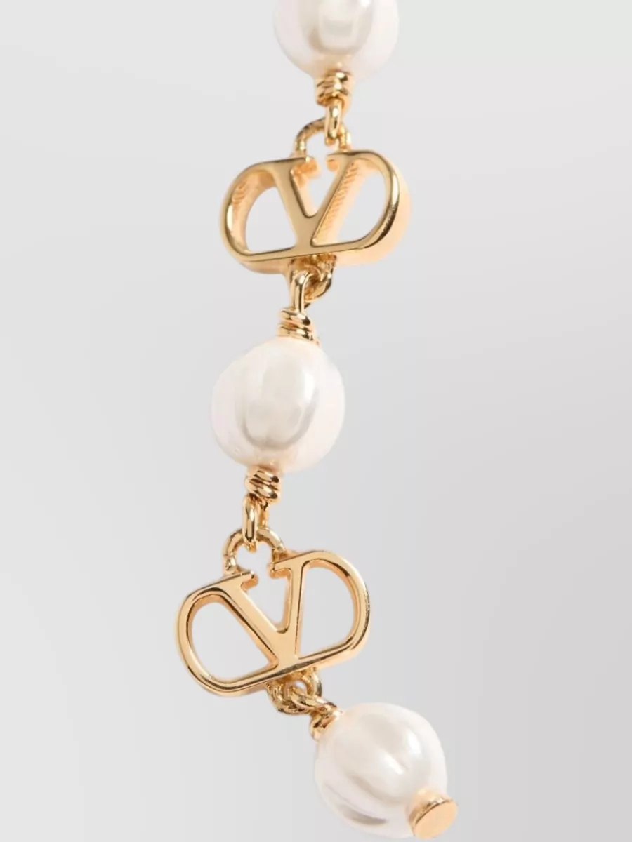 Valentino Garavani Crystal-Embellished Hook Earrings