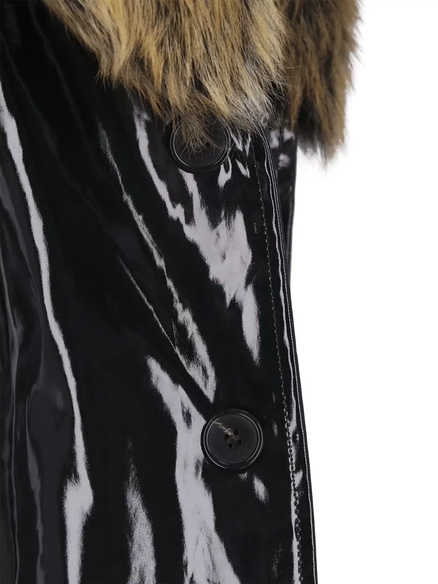 Saint Laurent Fur Collar Coat