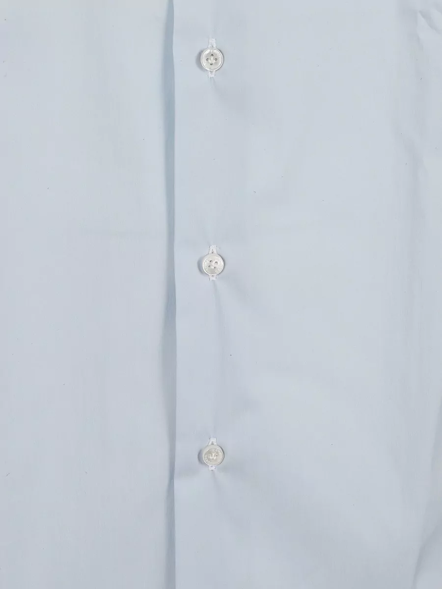Barba Napoli Cotton Spread Collar Shirt