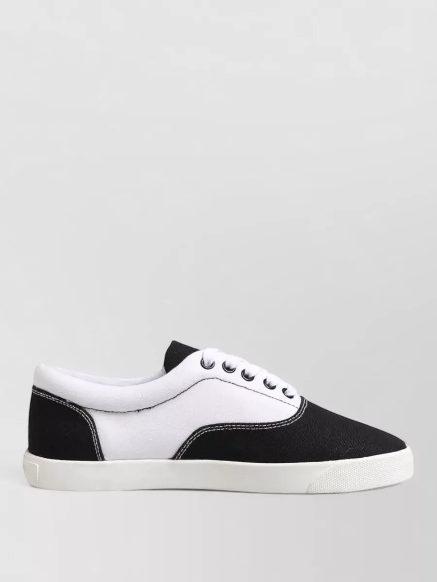 Dolce&Gabbana Cotton Canvas Low-Top Sneakers
