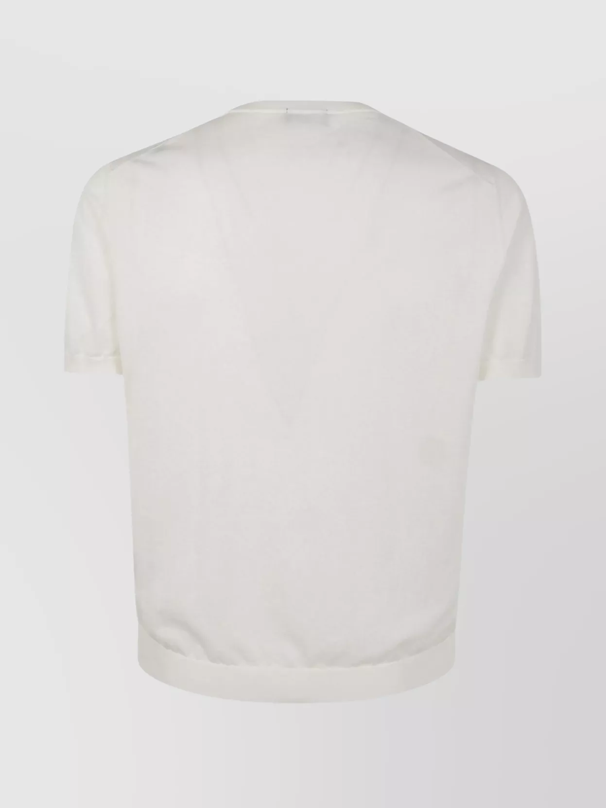 Drumohr Crew Neck Short Sleeves Sweater