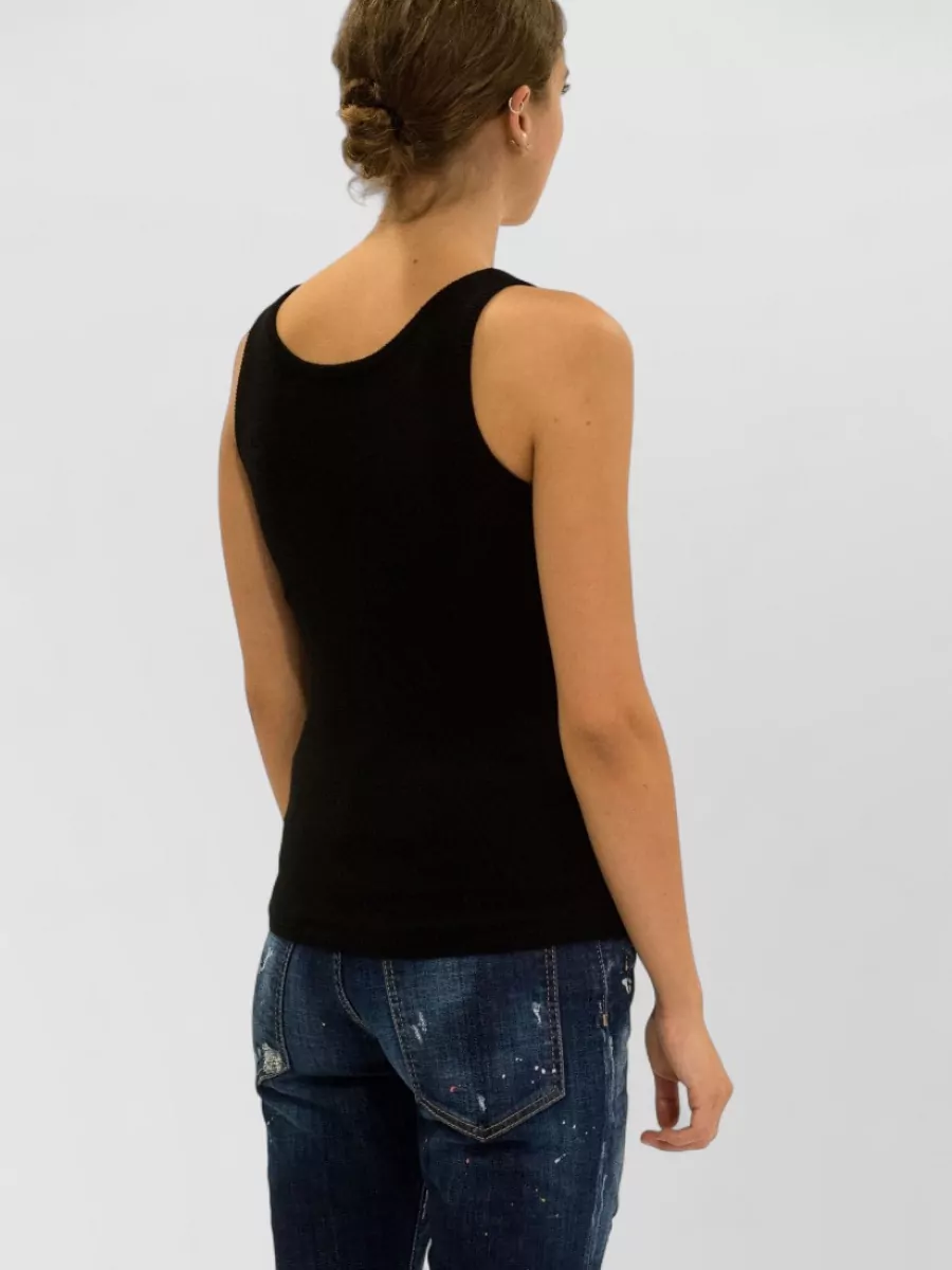 La Rose Cashmere Tank Top