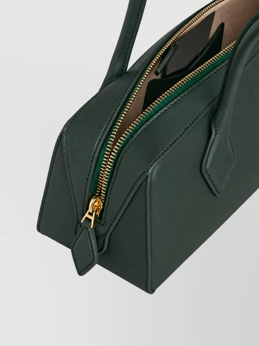 Alaïa Leather Le Teckel Medium Shoulder Bag