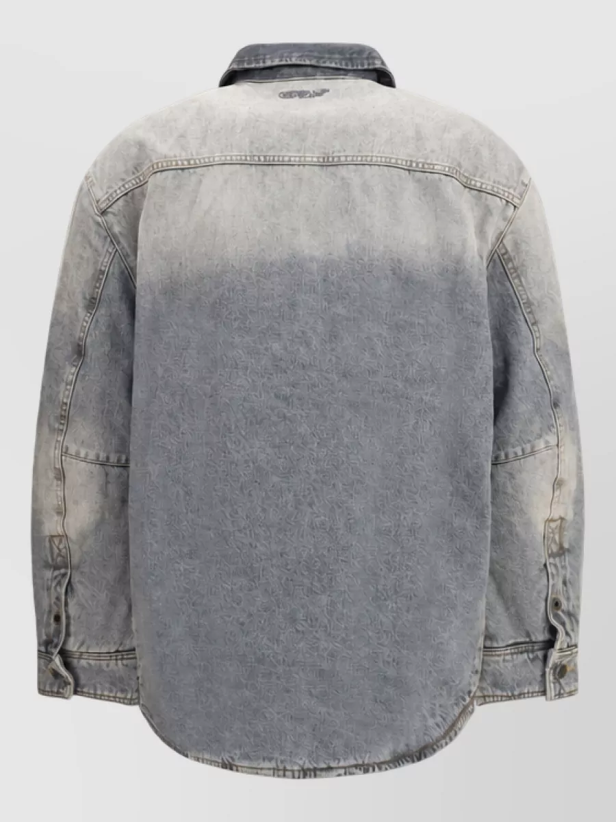 Off-White Denim Oversized Workwear Shirt
