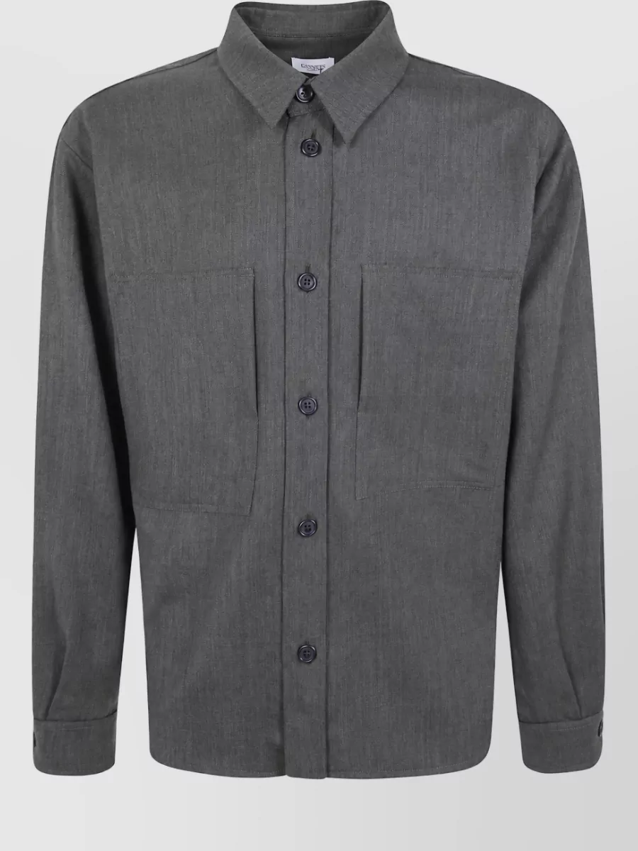 Laneus virgin wool shirt
