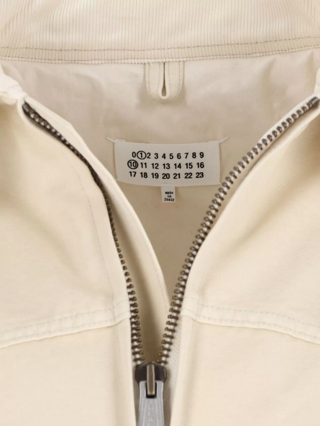 Maison Margiela Casual Jacket With Ribbed Cuffs And Hem