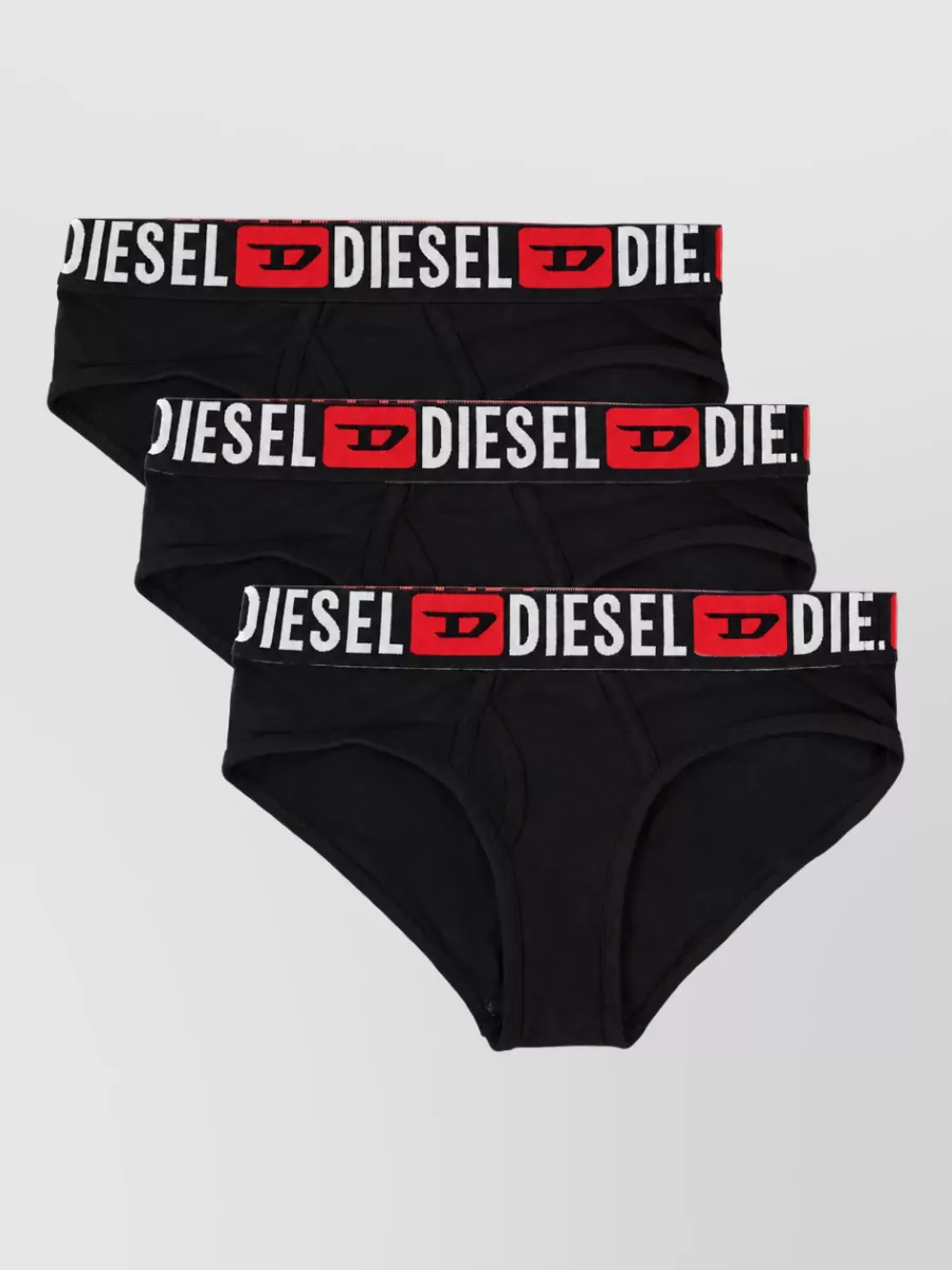 Diesel cotton briefs 3-pack