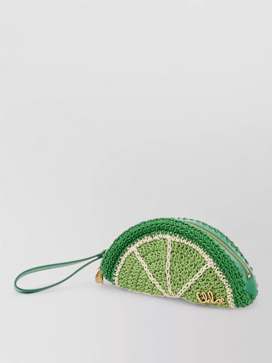 Chloé Tropicus Waxed Rope Mini Clutch Bag