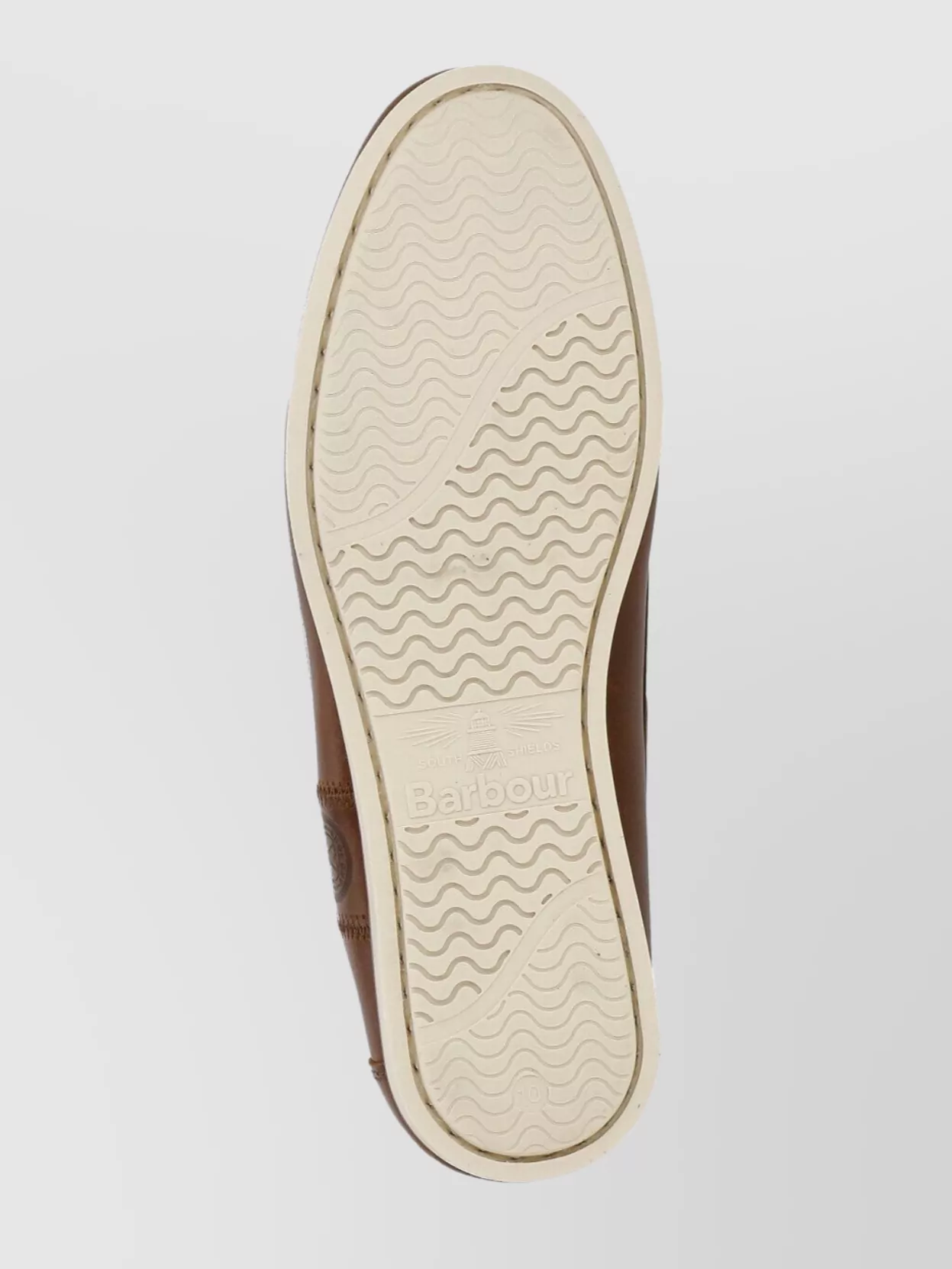 Barbour Leather Loafers Contrast Stitching