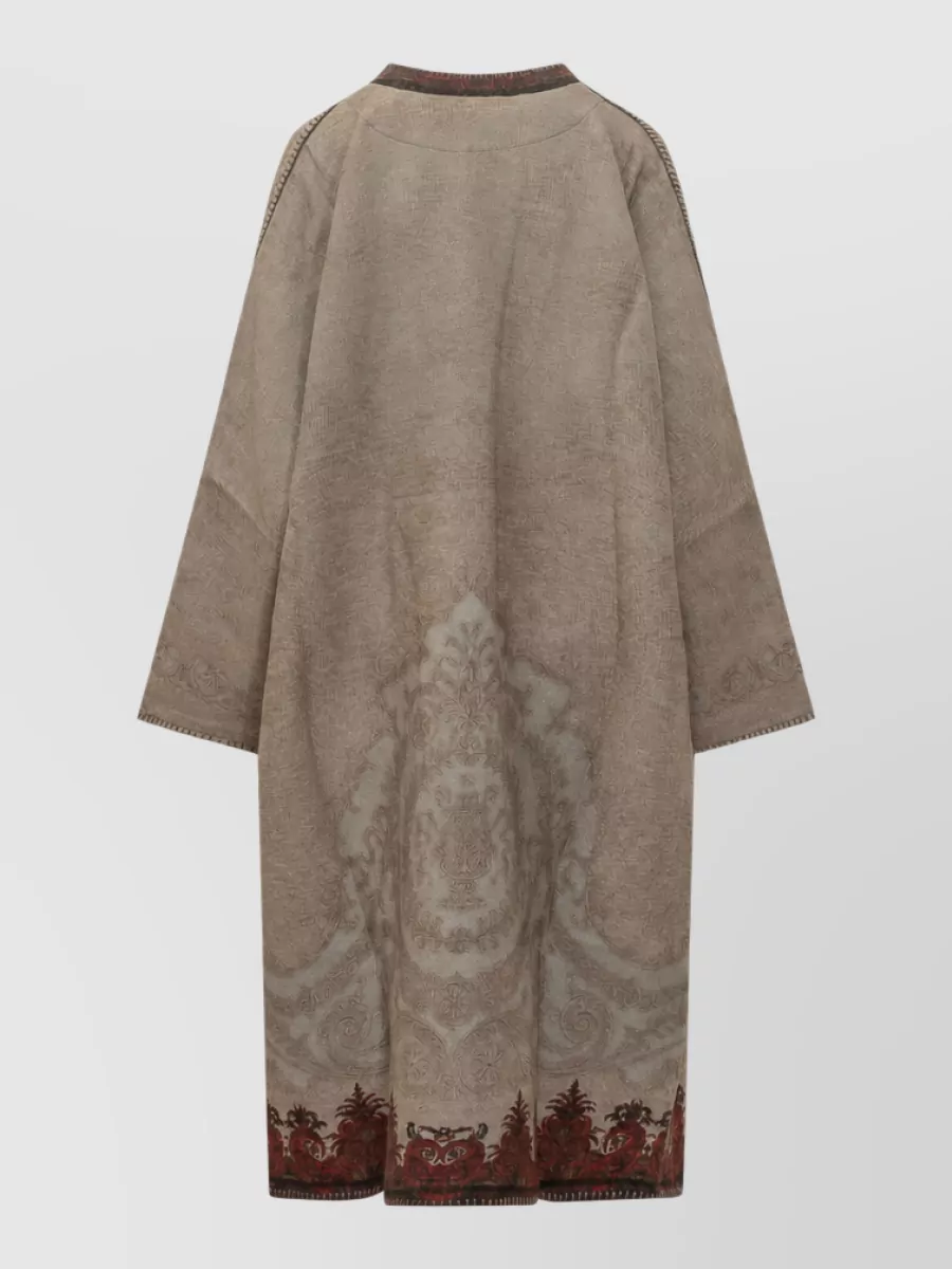 Pierre Louise Mascia Wool Oversized Coat