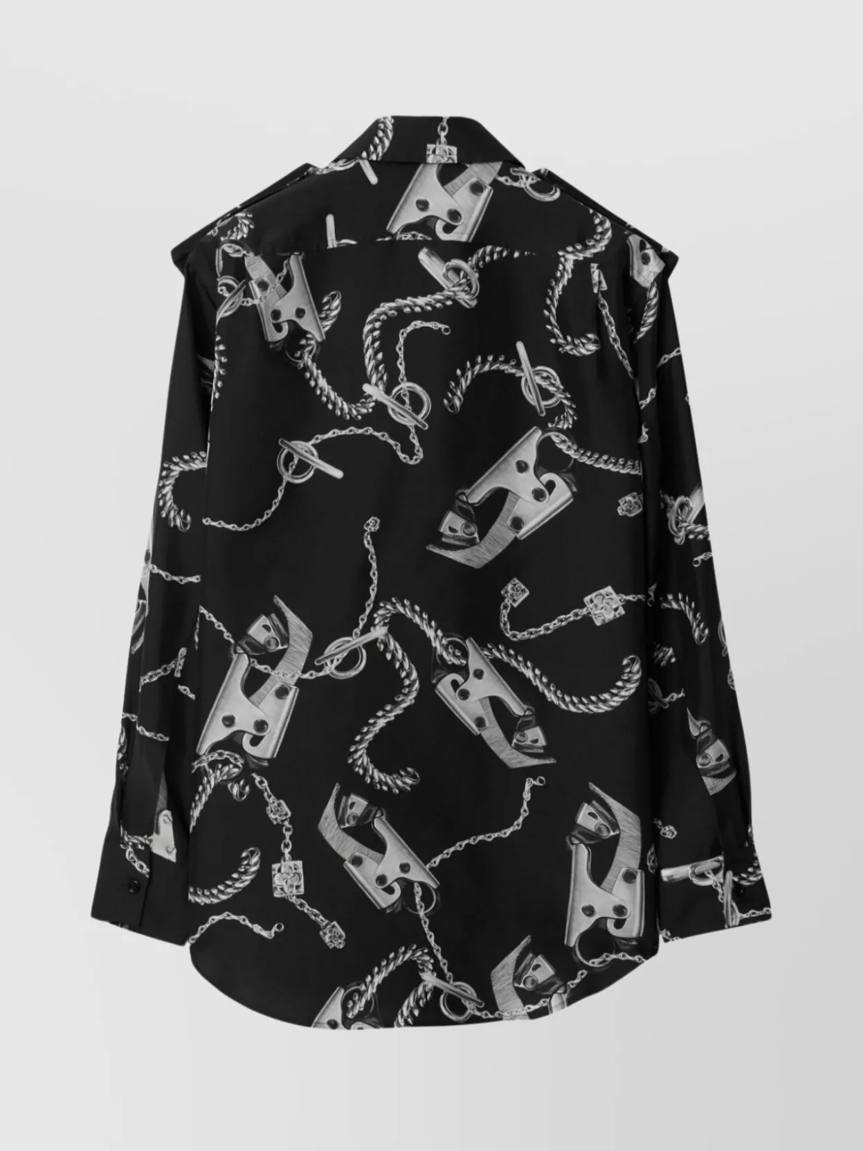 Burberry Graphic Print Chain Top