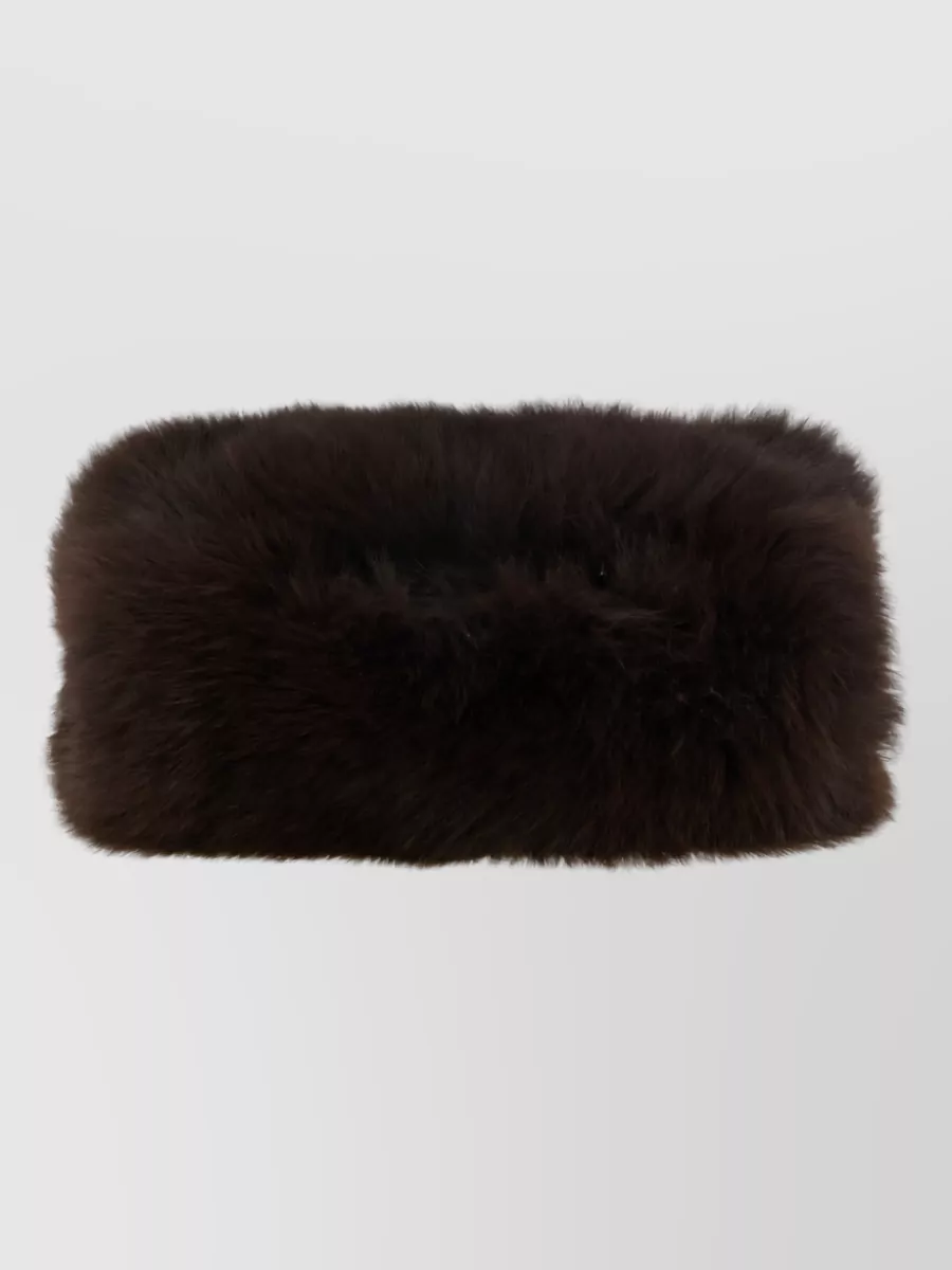 Yves Salomon Fox Fur Gloves