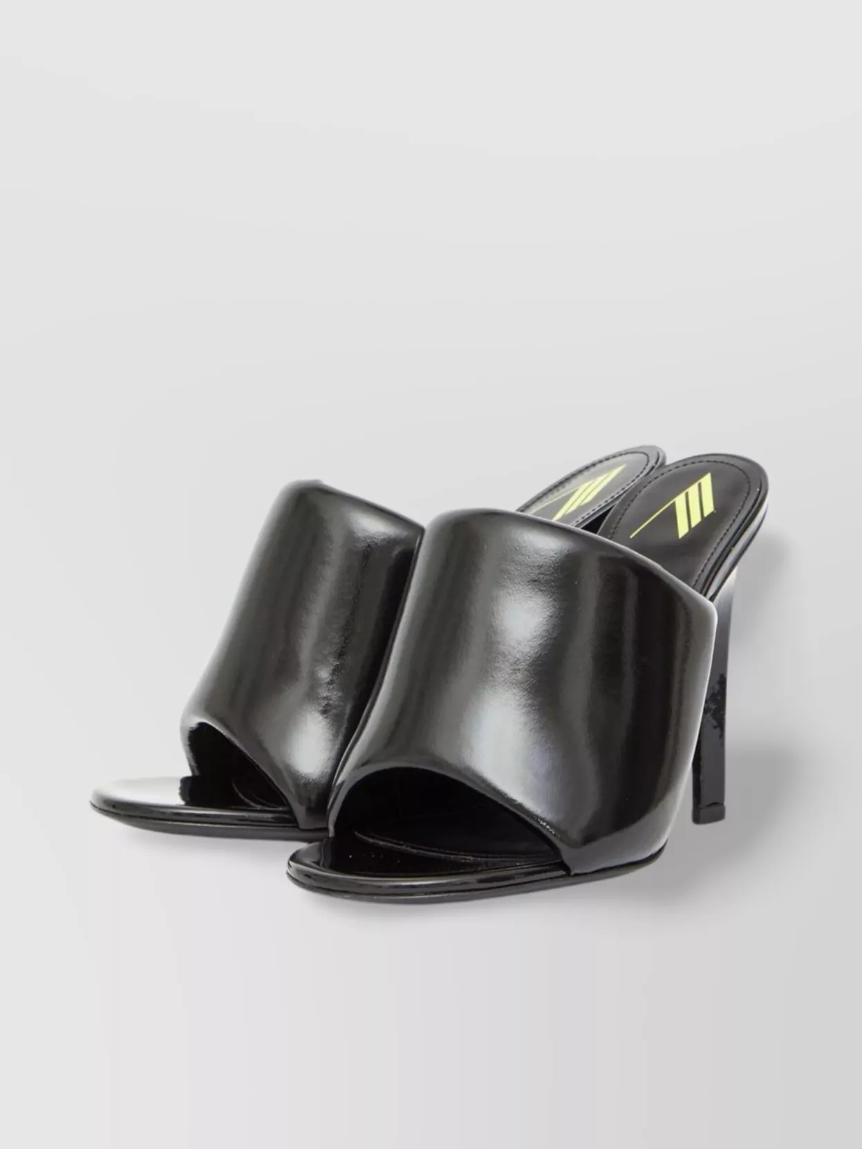 サンダル・ミュール THE ATTICO Women Sandals 236WS623L075T Black THE ATTICO Venus studded suede sandals | NET-A-PORTER