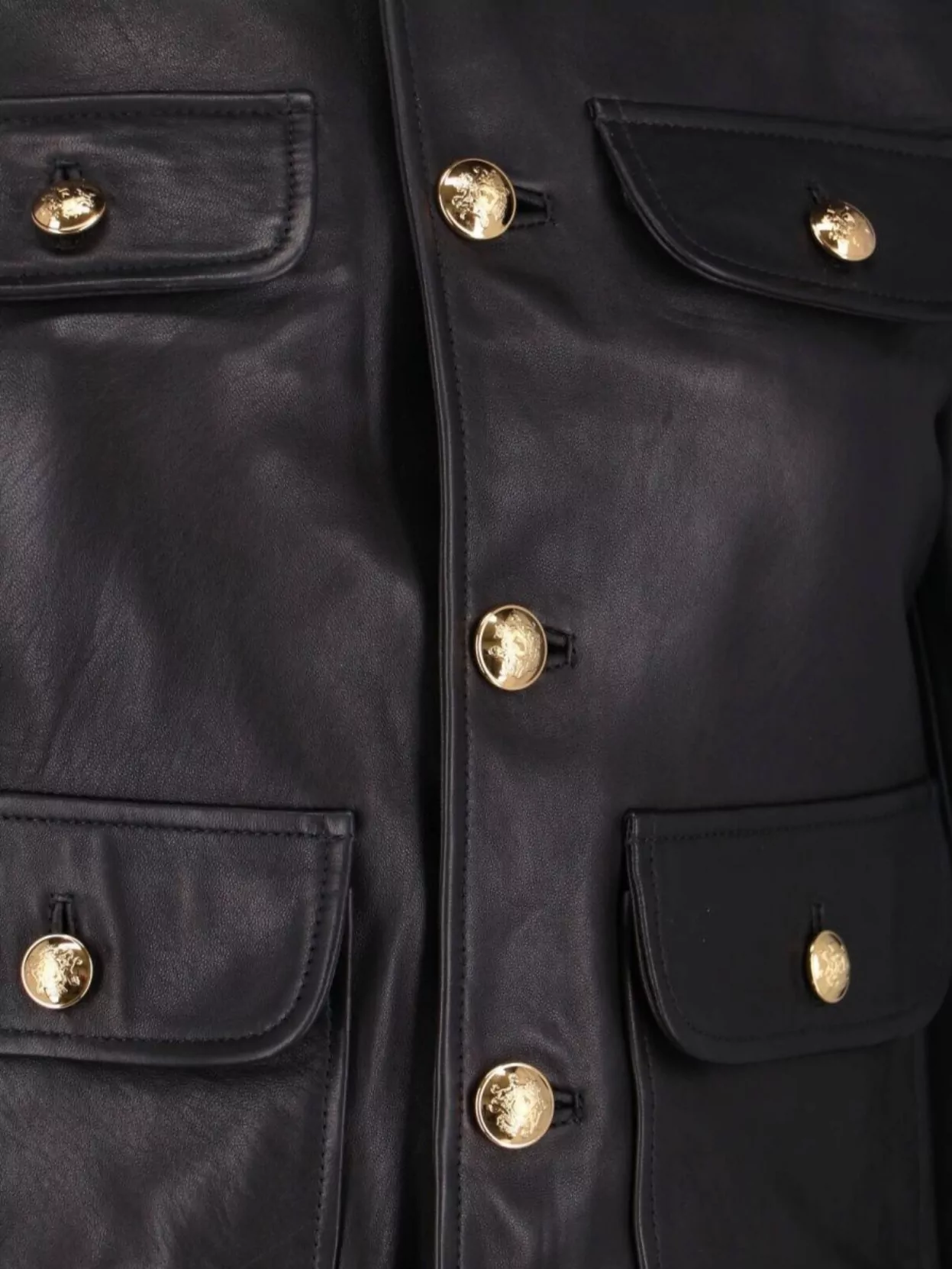 Nili Lotan Long Sleeve Jacket With Front Pockets And Buttons