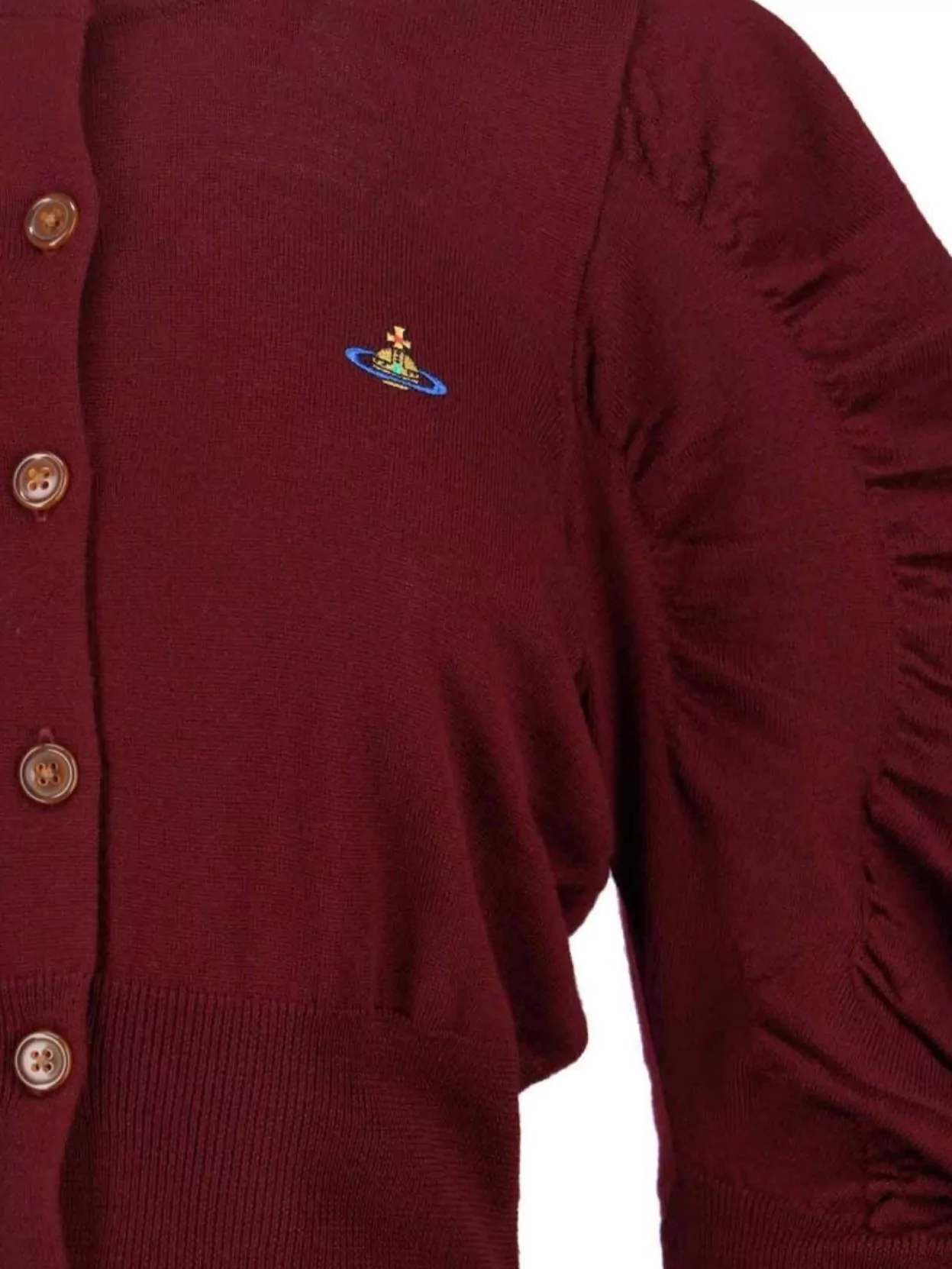 Vivienne Westwood Long Sleeve Knitwear With Puff Design