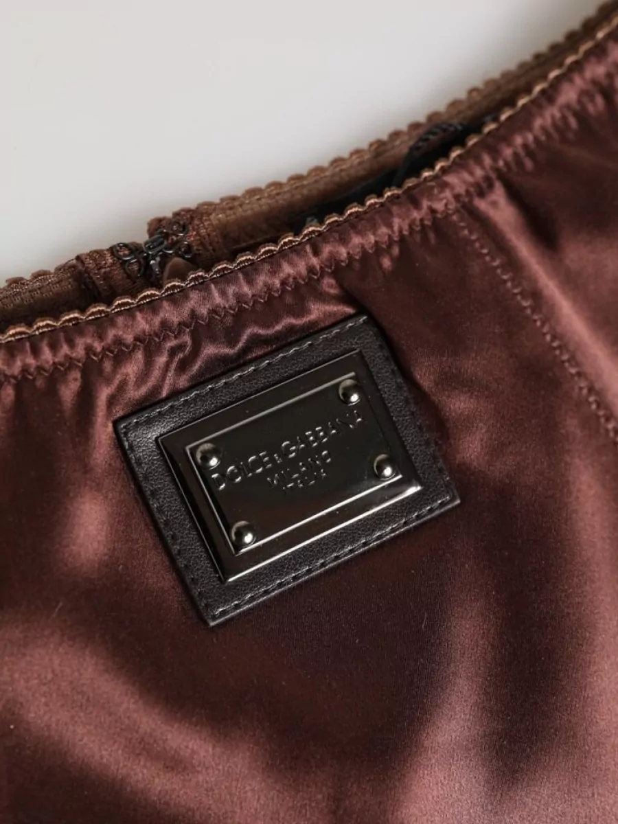 Dolce&Gabbana Silk High-Rise Trousers