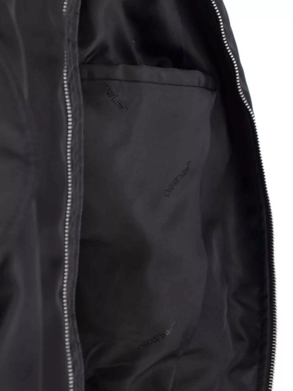 Off-White Relaxed Fit Jacket Side Pockets