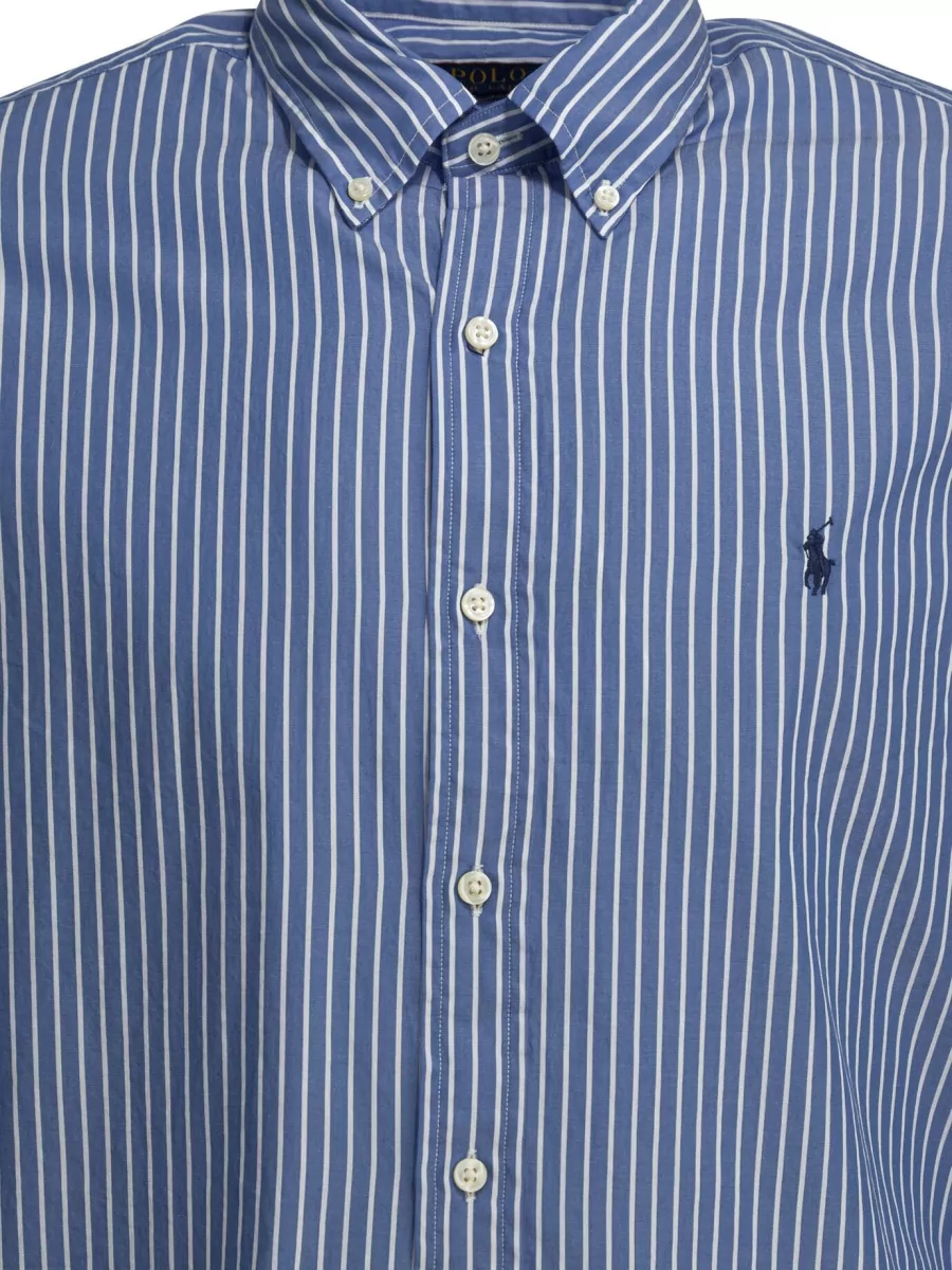Polo Ralph Lauren Striped Cotton Classic-Fit Long-Sleeve Shirt