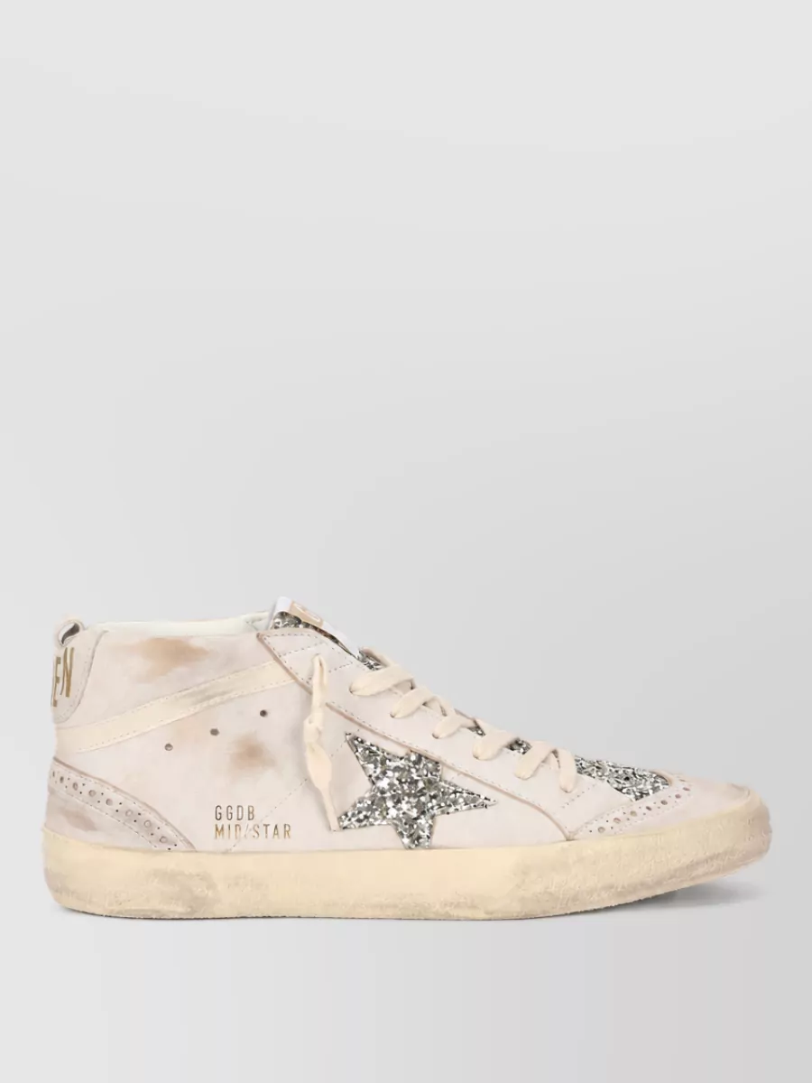 Golden Goose Leather High-Top Sneakers