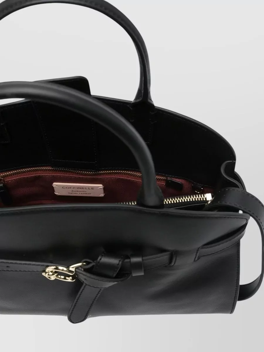 Coccinelle Leather Sabine Medium Shoulder Bag