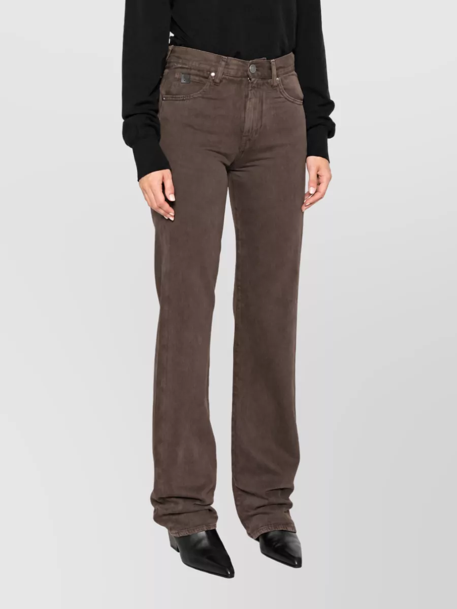 Jacob Cohen Denim high-rise straight-leg jeans