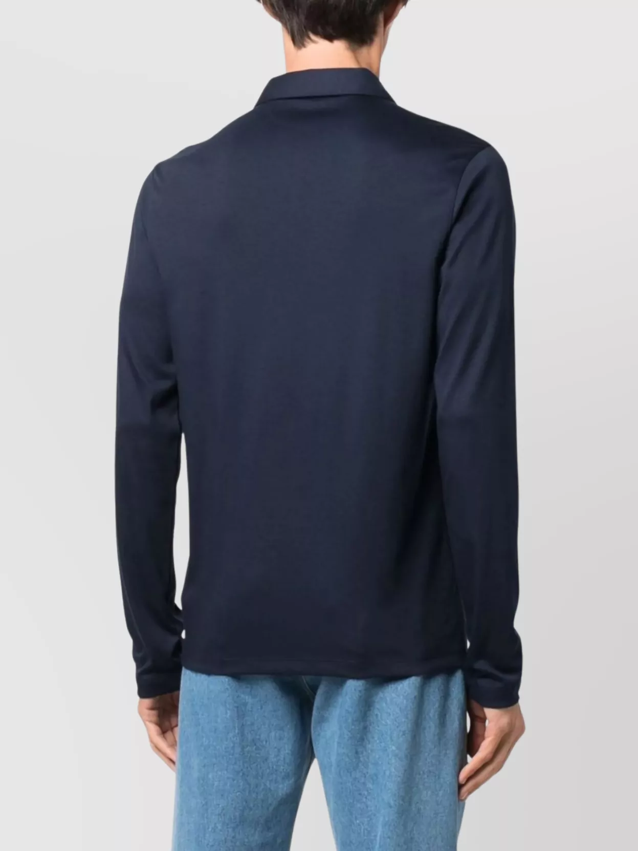 Michael Kors Polo Shirt With Long Sleeves And Collar