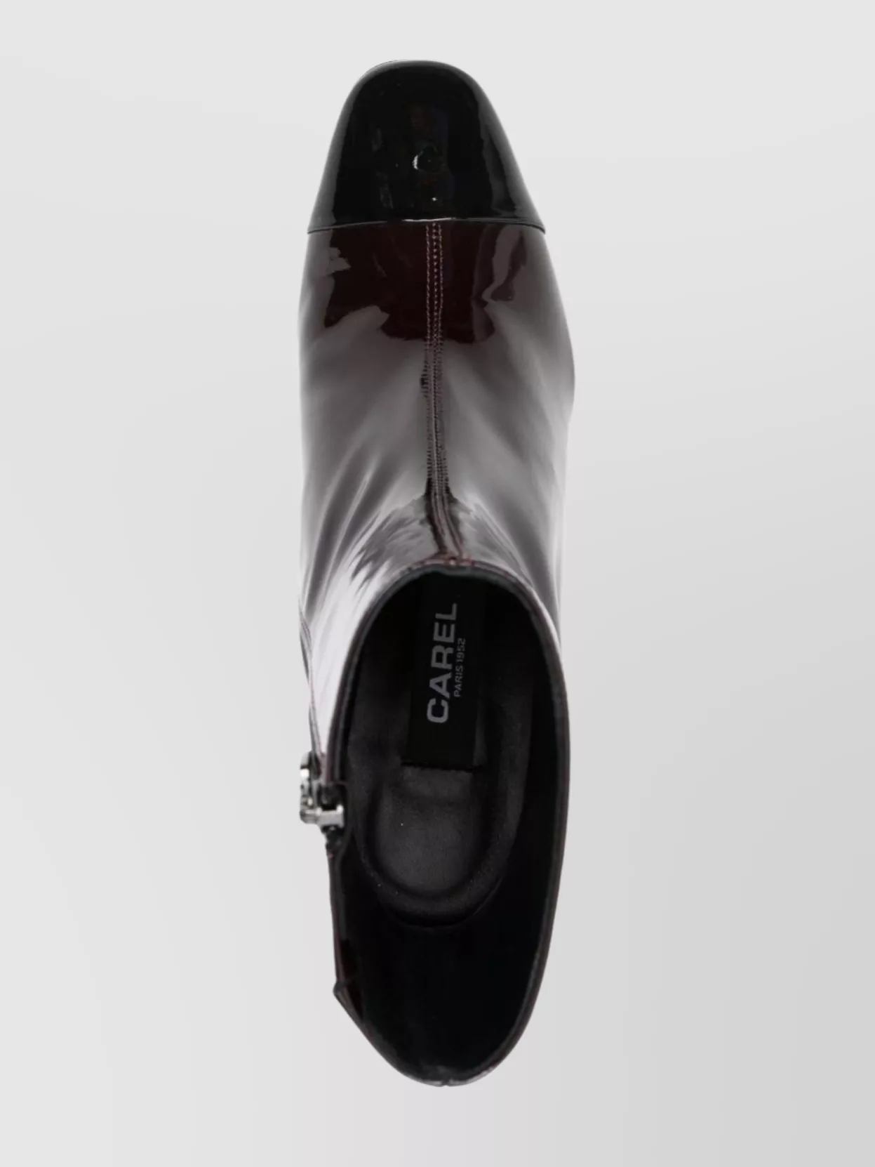 Carel Paris Spirit Ankle Boots In Patent Leather