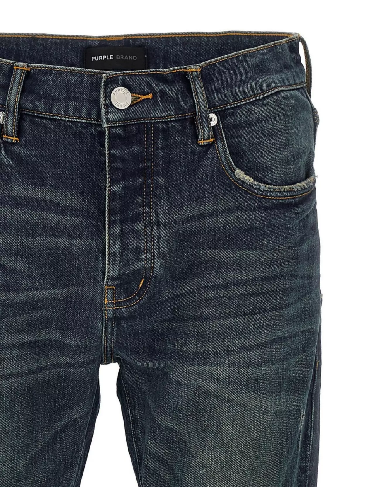 Purple 'p004 Kintsugi' Denim Trousers