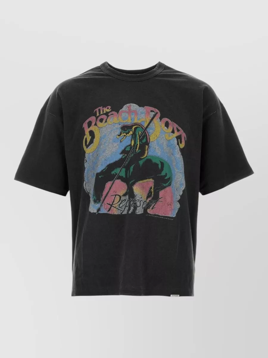Represent graphic cotton blend t-shirt