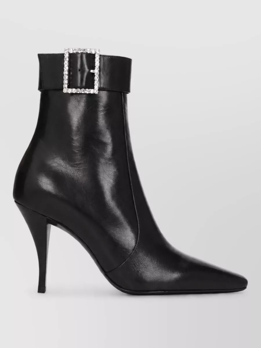 Saint Laurent Leather Ankle Boots